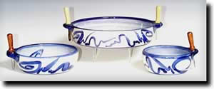 Click on thumbnails to see larger images - Clay of Fundy Dip Servers