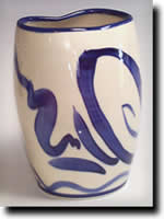Click to see larger image - Hand thrown utensil holders