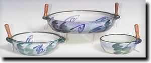 Click on thumbnails to see larger images - Clay of Fundy Dip Servers