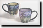 Click on thumbnails for larger images of Clay of Fundy Hand Thrown Mugs