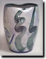 Click to see larger image - Hand thrown utensil holders
