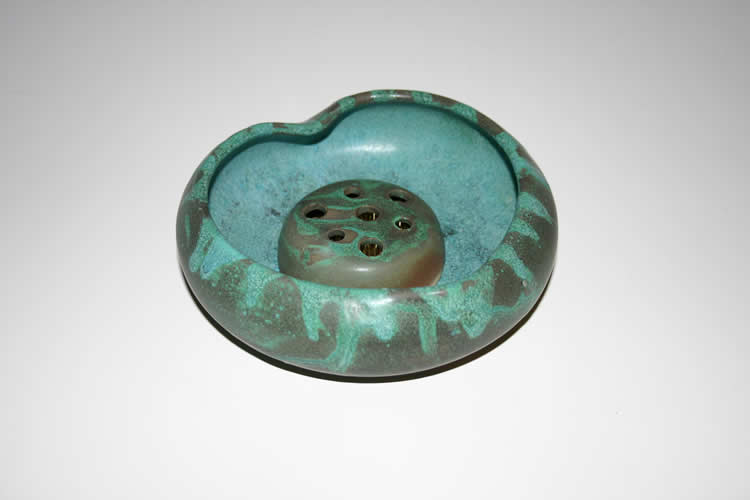 Clay of Fundy hand thrown ikabana vase