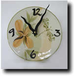 Click on thumbnails for larger images of Clay of Fundy hand built clocks